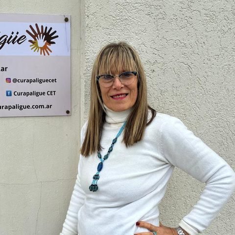 Patricia Judith Baredes, directora del CET Curapaligüe