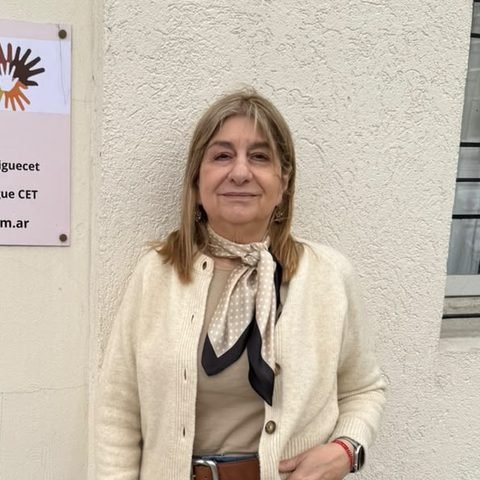 Zulema Corina Borensztejn, directora del CET Curapaligüe